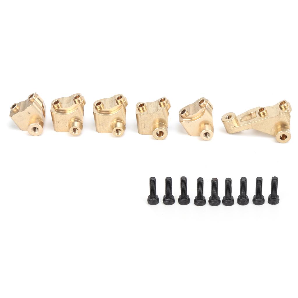 Brass RC Axle Mount Set for -6 G63 1Celsius10 Crawler