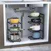 Kitchen Pot and Pan Organizer Rack