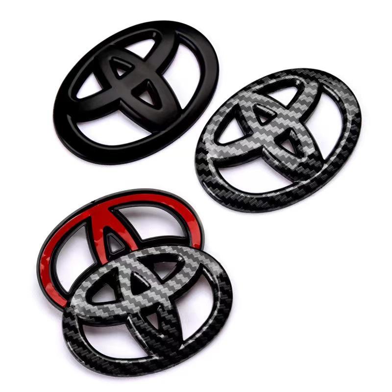 1 шт. ABS Логотип Toyota Наклейка на руль для Toyota Hilux Prius Avensis Auris Verso Corolla Camry Автоаксессуары