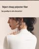 Women's Black Fleece-Lined Half-High Neck Base Layer Knit Top - Thickened Long Sleeve for Autumn/Winter 2026