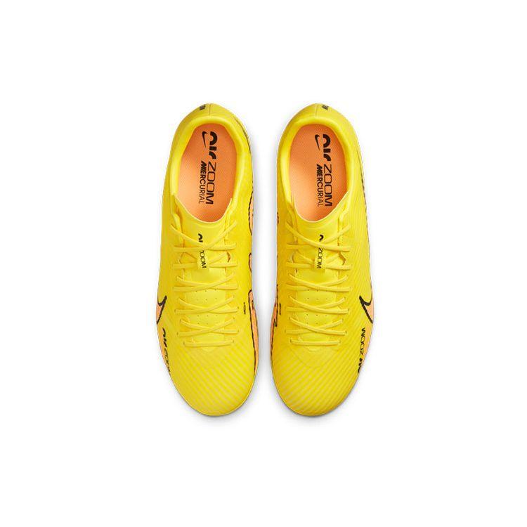 Nike Мужские футбольные бутсы Air Zoom Vapor 15 Mercurial Assassin 15 Academy Low AG желто-розовые DJ5630-780