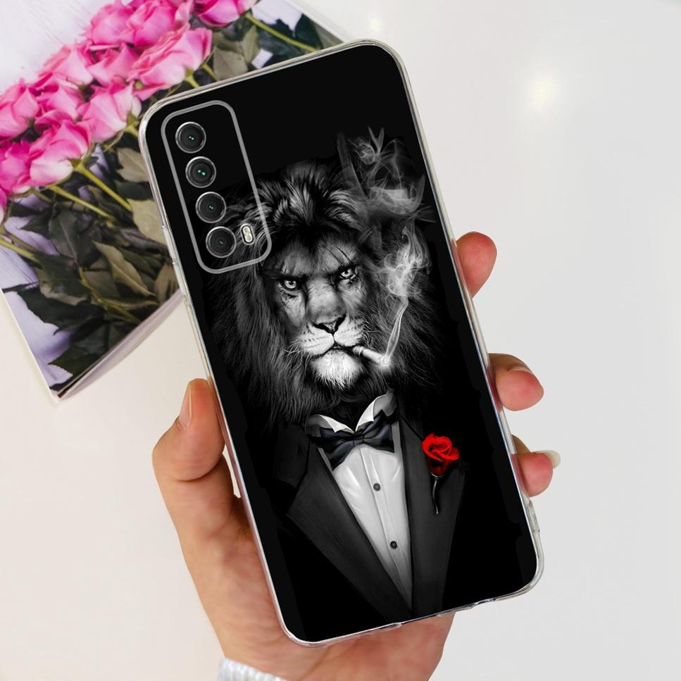 Для Huawei P smart 2021 Чехол Новый Дизайн Модный Принт Мягкий Силикон ТПУ Чехол Для Huawei P Smart 2021 PPA-LX1 Чехол для Телефона Fundas
