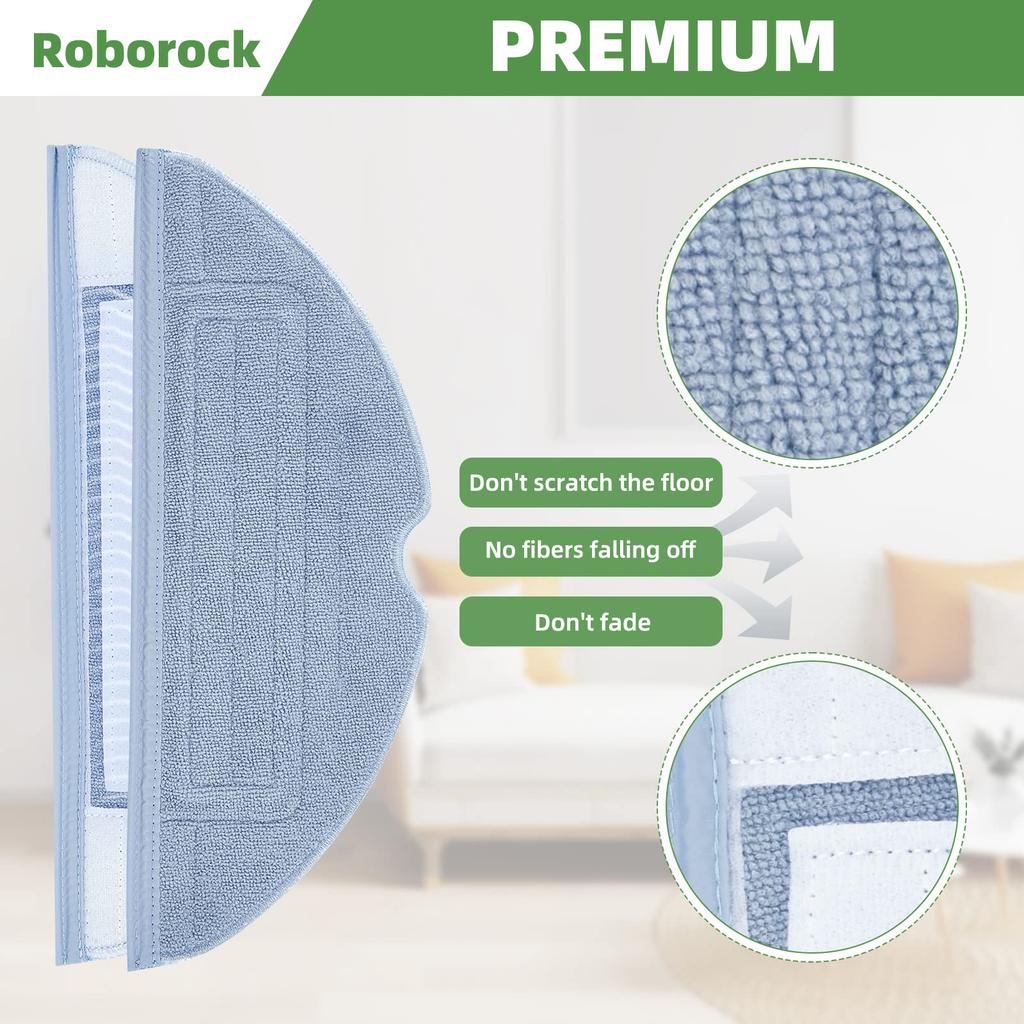 Fit For Roborock S7 MaxV Ultra / T7S Plus / S7 / S70 / S75 Robot Vacuums Roller Brush Cover Filter Mop Rag Accessory Spare Part