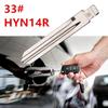 33# Складной ключ-заготовка Флип-пульт HYN14R Для автомобилей Повышение безопасности Благодаря точному резу и металлической конструкции