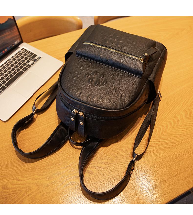 Женская кожаная сумка из крокодиловой кожи, дорожный рюкзак