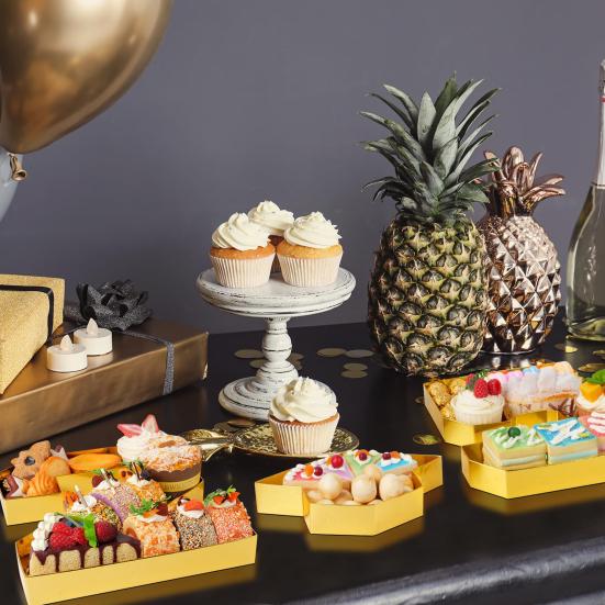 2025 Graduation Charcuterie Number Box 10" Fillable Cardboard Letter Tray Chocolate Candy Cake Box for Grad Party Supplies