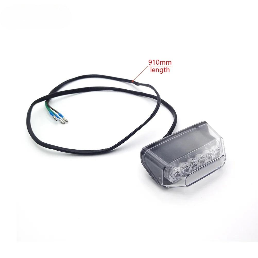 2020-2023 Motorcycle Rear Fender License Plate Bracket 12V LED Taillight Brake Lamp Holder For HUSQVARNA FE TE 150 250 350 450