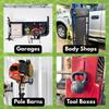 Magnetic Garage Storage Hooks Garden Warehouse Storage Tools Iron Hooks for Warehouse Shelving Bike Racks
