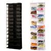 Hanging Pockets Wall Shoes 26 Grids Organizer Door Bag Storage Overring Earring Mounted Sunglasses Shelf Pocket Holder Hanger