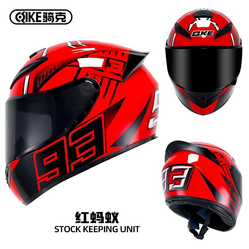 Full Face Motorcycle Helmet Men Women All Season ABS Safety With Bluetooth Compatibility
