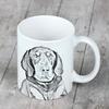 Black and Tan Coonhound I - cup with a dog, cup with a photo, personalized gift from the Art-Dog brand