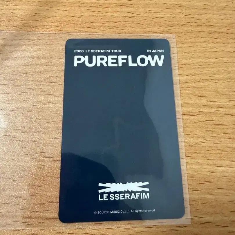 LE SSERAFIM Pure Flow Japan Fan Club Benefits Sakura