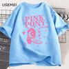 Pink Pony Club Chappell Roan Cowgirl Boots Tshirt Women Hip Hop Fashion Country Music T Shirt Lady Girl Fashion Tee Streetweawr