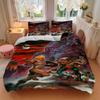 Masters of the Universe: He-Man and Snake Mountain Bedding Set Comforter Cover Gift for Bedroom,Includes 1 Cover and 2 Pillowcases, No InsertB558