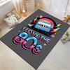 Retro 80s Style Cassette Carpet suitable as a non-slip mat for the living room or bedroom sofa