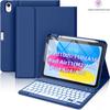 Защитный чехол для iPad A16: Магнитная съемная Bluetooth-клавиатура с подсветкой и слотом для стилуса для планшетов Air 1 и 10-го поколения