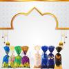 50Pcs Eid Mubarak Mixed Style Bags Candy Gift Bags Muslim Islamic Festival Party Baking Package Ramadan Kareem Favors Supplies