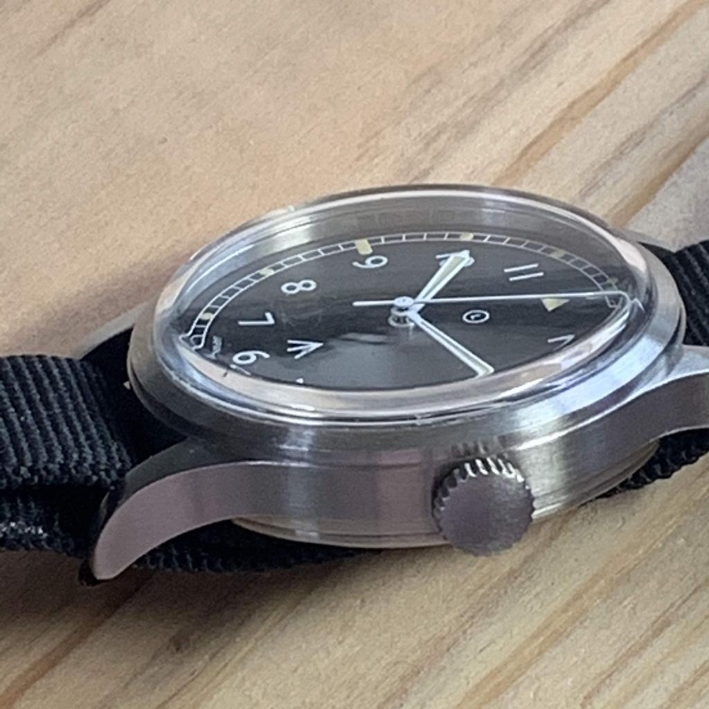 Watch Military Watch NAVAL MILITARY WATCH Automatic ROYAL Army W10 TYPE [Naval Co.] MIL.-06 SV/BK