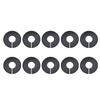 10Pcs Plastic Clothing Rack Size Dividers Round Hangers Closet Dividers Garment Tags Size Marking Ring