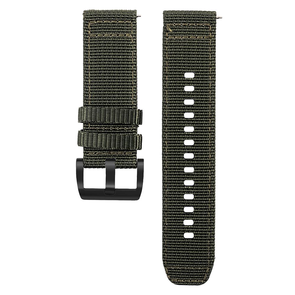 20mm Watch Band for Samsung Galaxy Watch7 40mm/44mm/Garmin Forerunner 165 Nylon Woven Strap