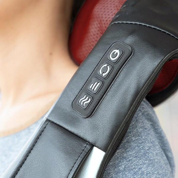 Masażer Shiatsu Mięśni Karku Szyi Pleców Do Ciała Ramion Z Funkcją Grzania