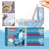Jaysuing 20pcs Toilet Bowl Cleaner Descaling Deodorizing Urine Odor Stain Remover Tank Decontamination Bathroom Cleaning Tablets