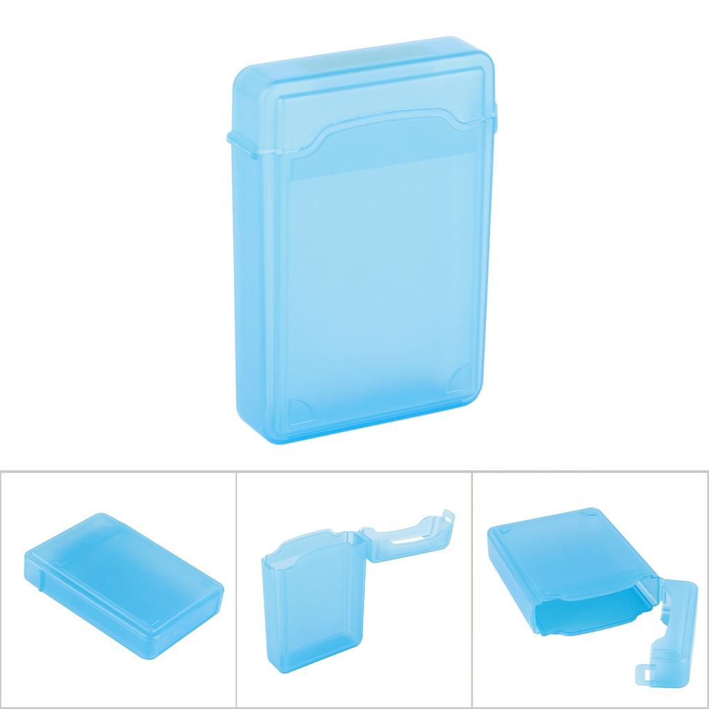 3.5 Hard Case SSD Anti static Disk Storage Box Shockproof Dust proof NOn slip Red (Not Inclube Hard Disk)