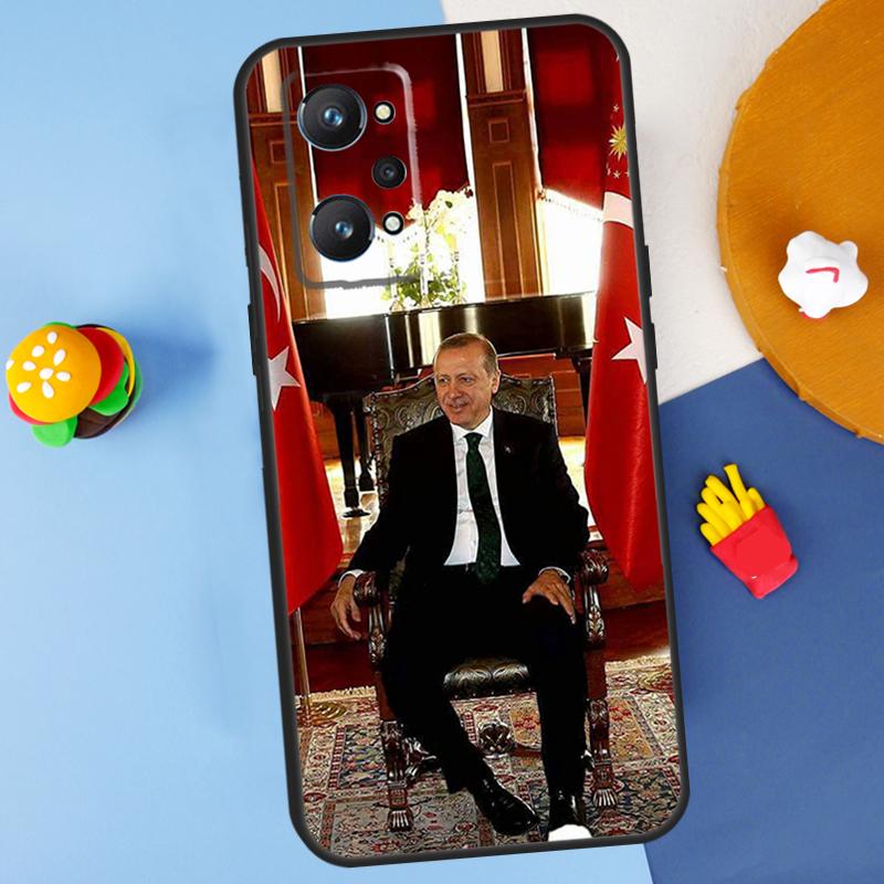 Turkey Recep Tayyip Erdogan For Realme GT 6 6T 5 GT7 Pro C61 C75 C55 C51 C21Y C25S C67 C53 13 12 10 11 14 Pro Plus Case