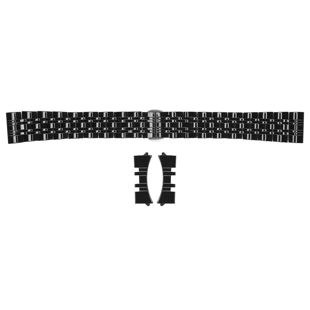 Ремешок для часов Черный Профессиональный Плоский Браслет для часов Ремешок Замена Ремешок для часов Аксессуар18мм   0.71дюйм