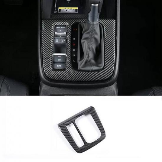 ABS Carbon Fiber Interior Console Gear Frame Cover Trim For HONDA CR-V CRV 2023