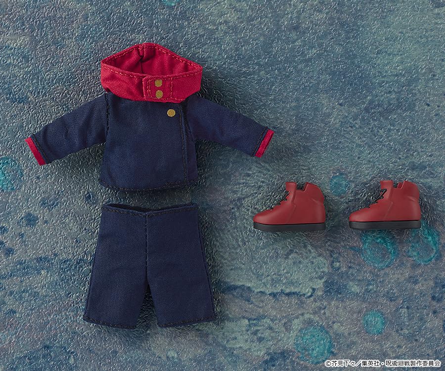 Good Smile Company Набор одежды для кук Nendoroid Jujutsu Kaisen Итадори Юдзи Ткань Магнит Пластик Готовая фигурка & & Предварительно окрашенная