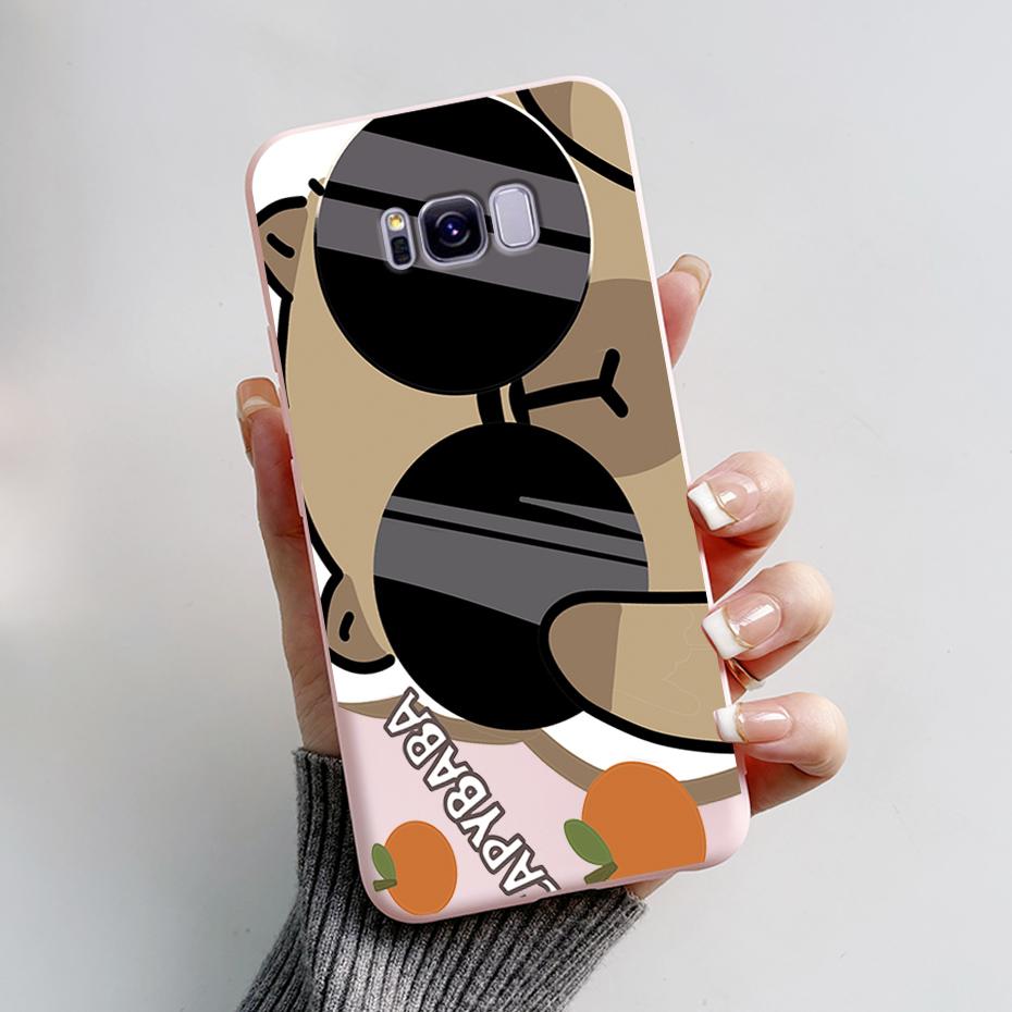 Case For Samsung S8 Plus S8+ Coque Galaxy S8 TPU Soft Silicone Funda Phone Case For Samsung Galaxy S 8 S8 Plus Cover Capa Bumper