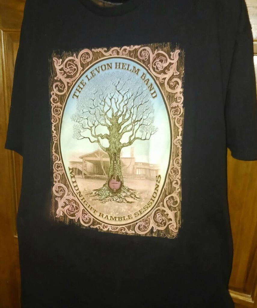 Levon Helm Midnight Ramble Sessions Shirt Classic Black Unisex