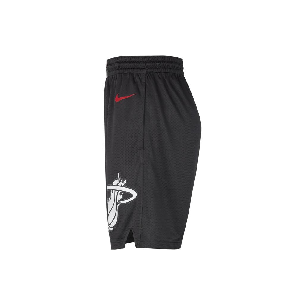 Nike Dri FIT NBA Miami Heat 2023/24 Городская версия Повседневные шорты Мужские Черные DX8708-010