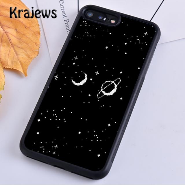 Чехол для телефона Krajews Trippy Art aesthetic Space Moon для iPhone 14 5 SE 6s 7 8 plus X XR XS 11 12 13 pro max Samsung S21 S22