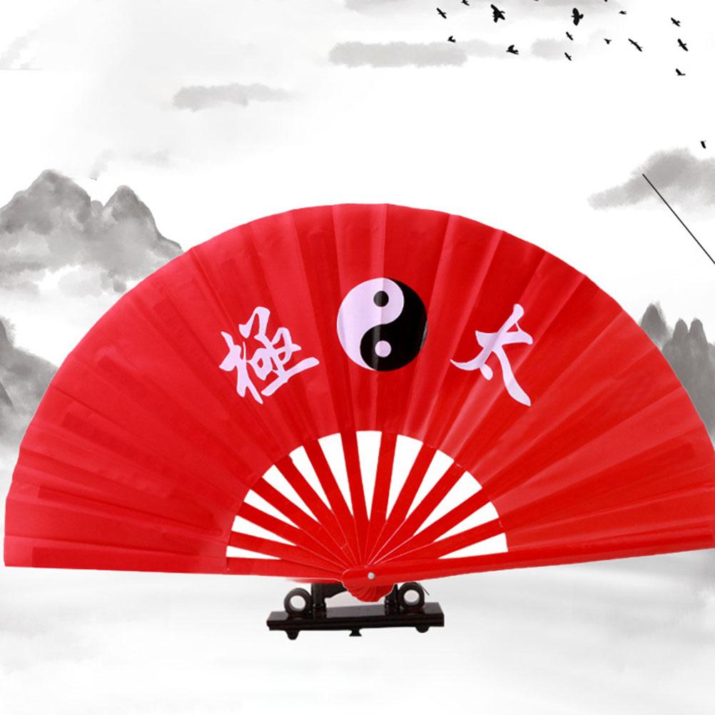 Tai Chi Fan Hand Held Foldable Chinese Style Portable Fans Folding Holiday Dancing Gift Miss