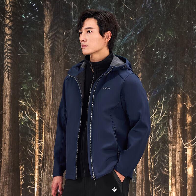 Toread Outdoor Windproof Fleece-Lined Softshell Jacket