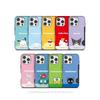 Магнитный защитный чехол Hello Kitty & Kuromi для iPhone 17 Pro Max со слотом для карт