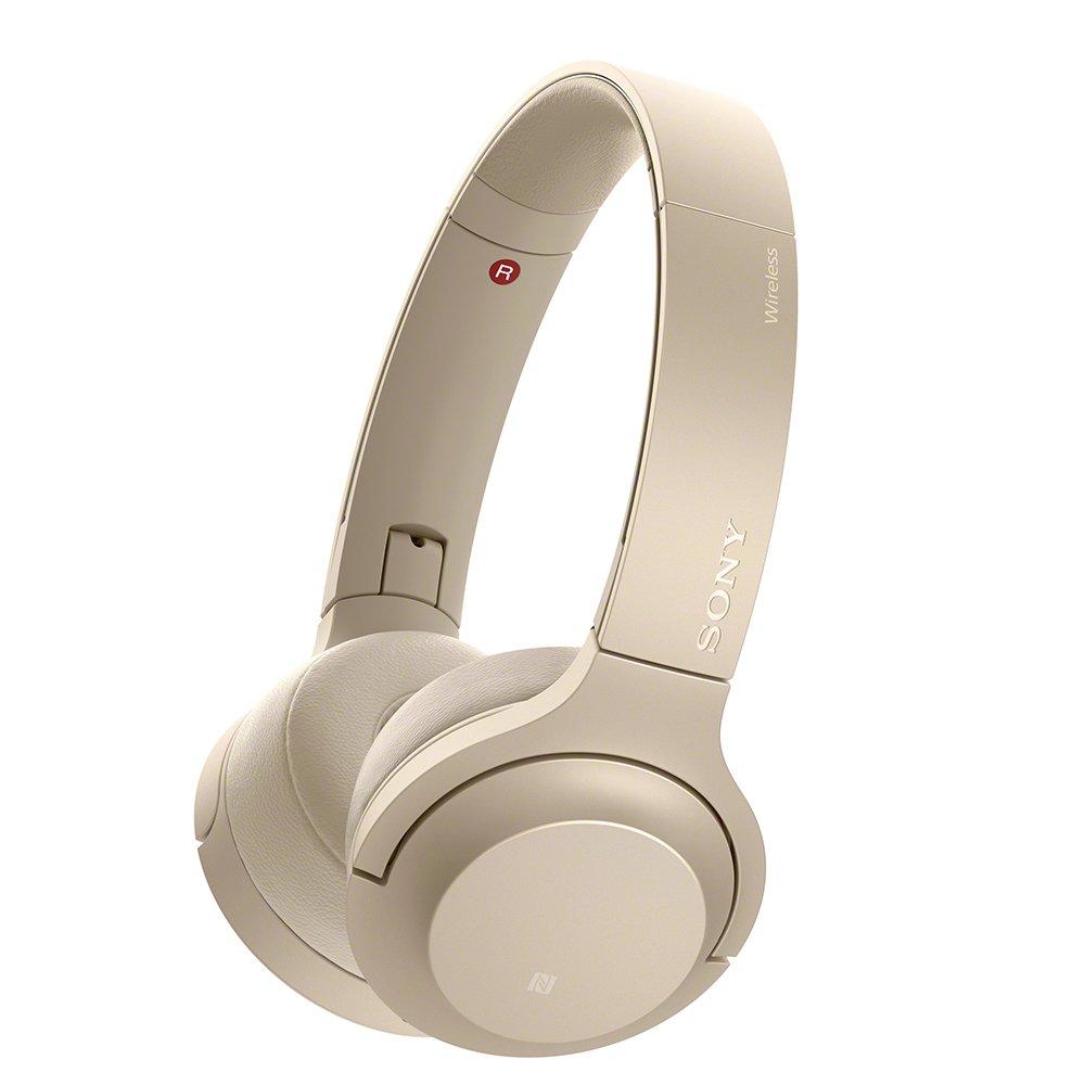Sony on 2 Mini Wireless Wireless Audio Up to 24 Hours Continuous with 2017 360 Reality Audio Pale Gold N h.ear WH-H800 Headphones