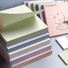 100 листов Цветные клейкие заметки Post-it Блоки для заметок Стикеры Канцелярские товары Бумага Стикеры Блокнот Школа Офис Планировщик Наклейка для сообщений
