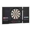 Electronic Dartboard Set 27 Games Modes And 202 Variations Led And 12 Soft Tip Darts And Cabinet To Storage Ready To