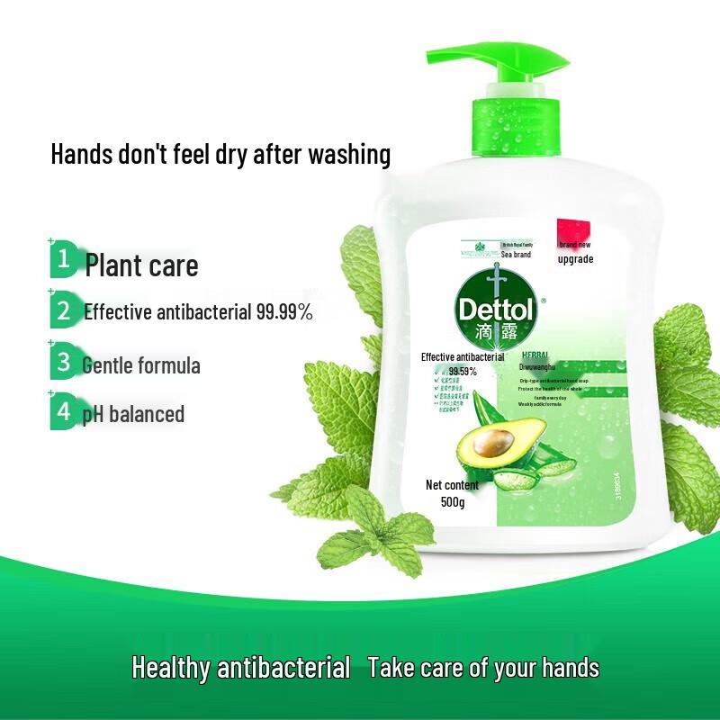 Dettol Здоровое Антибактериальное Жидкое Мыло для Рук