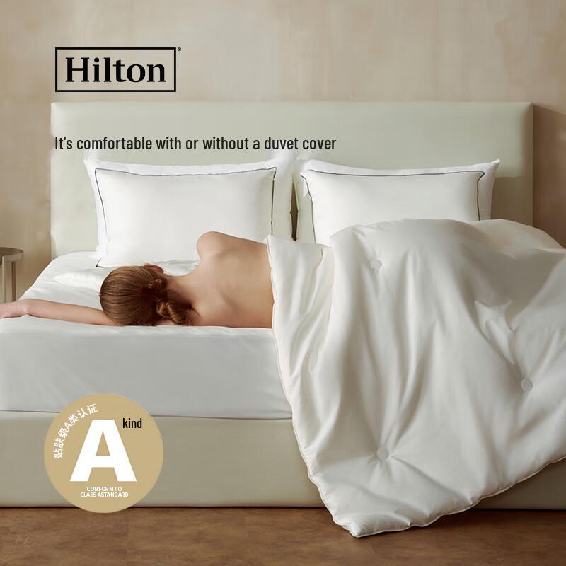 Пятизвездочное антибактериальное волокнистое одеяло Hilton для весны/осени