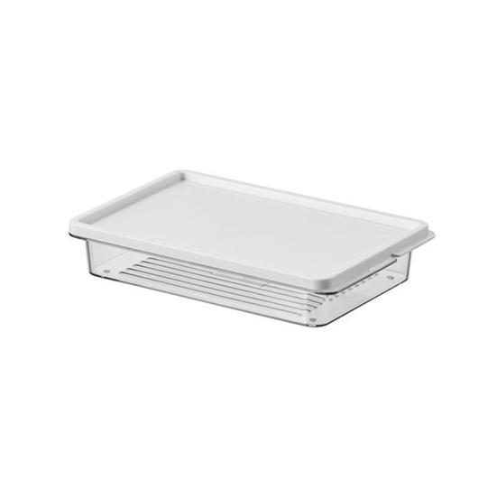 Коробка для хранения продуктов, штабелируемая морозильная камера, органайзер для холодильника с крышкой, противоморозные многоразовые контейнеры для еды, для недельного хранения трав