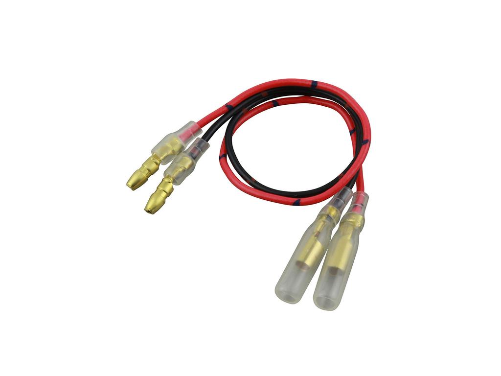 POSHFAITH Мотоциклетные принадлежности Детали поворотника Удлинитель поворотника 1 шт Красный и черный 20 см091079-20