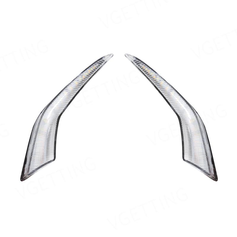 For Toyota Corolla Hybrid Levin 2019 2020 2021 2022 Led Daytime Running Light DRL Tricolor Auto Driving Fog Lamps Dynamic