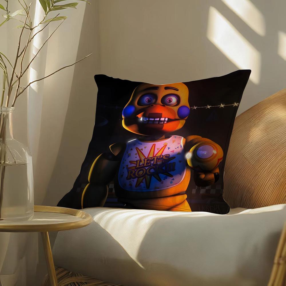 Moviefiven-Nightsatf-Freddys2 Pillow Case Pillowcase, Double-Sided Printed, Sofa Cushion, Bedroom Headboard