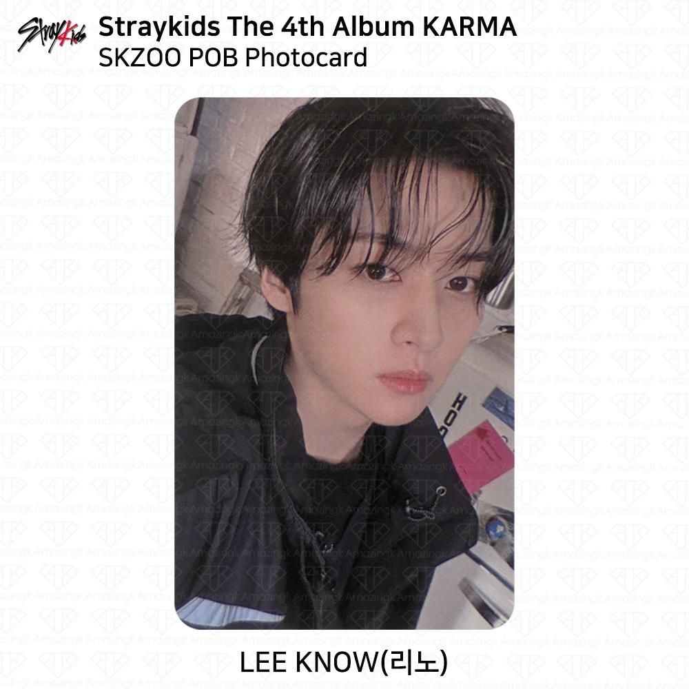 Stray Kids 4-й альбом Karma версия SKZOO. POB Фотокарточка KPOP K-POP SKZ