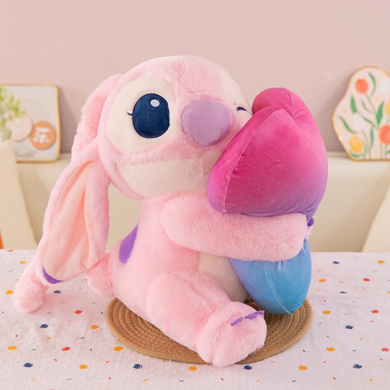 Stuffed Animal Love Plush Toy Girl Pillow For Kids Room Decor And Play