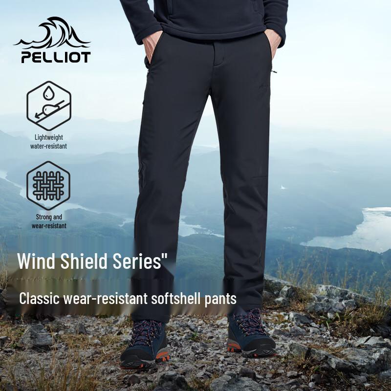 PELLIOT Брюки Soft Shell для улицы с защитой от ветра